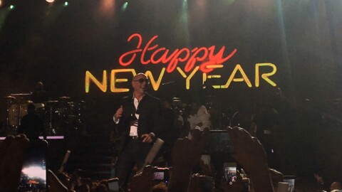 Pitbull Performs New Years Revolution 2016 – MIAMI –